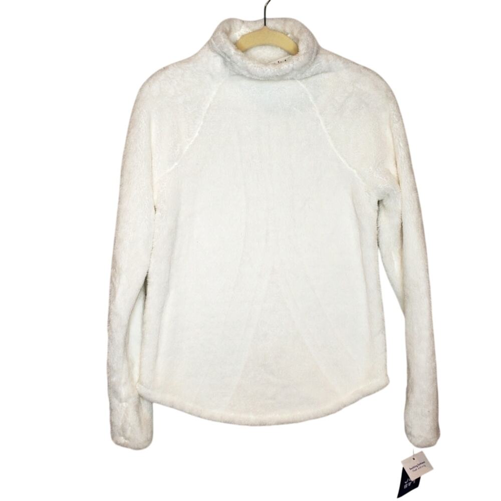 Joy Lab Soothing Softness Plush and Cozy Pullover Ivory XS NEW